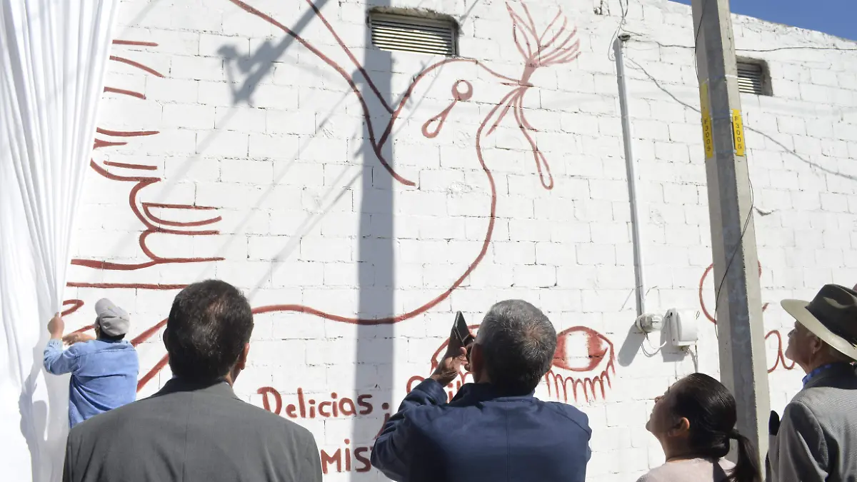 Inauguración del mural